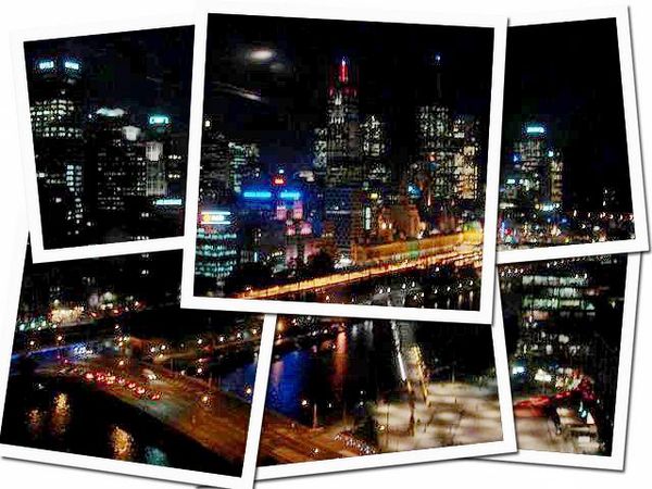 melbourne night view