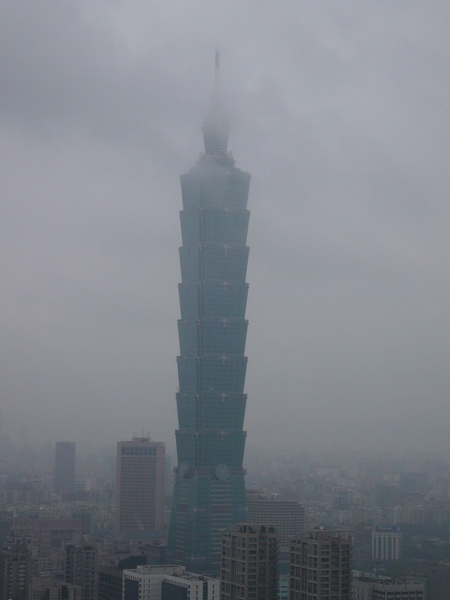 可惜今天的天氣不太好