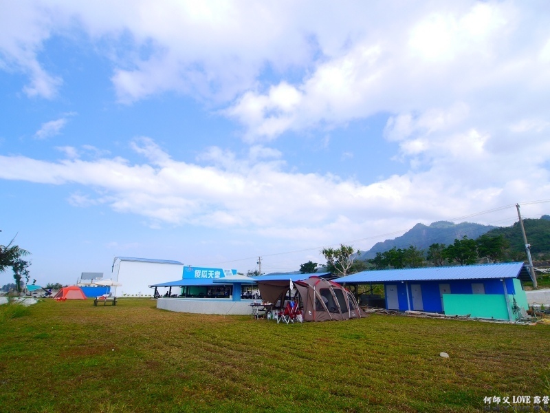 【傻瓜天堂海景露營區】我的海景我的三個傻瓜 何師父LOVE露