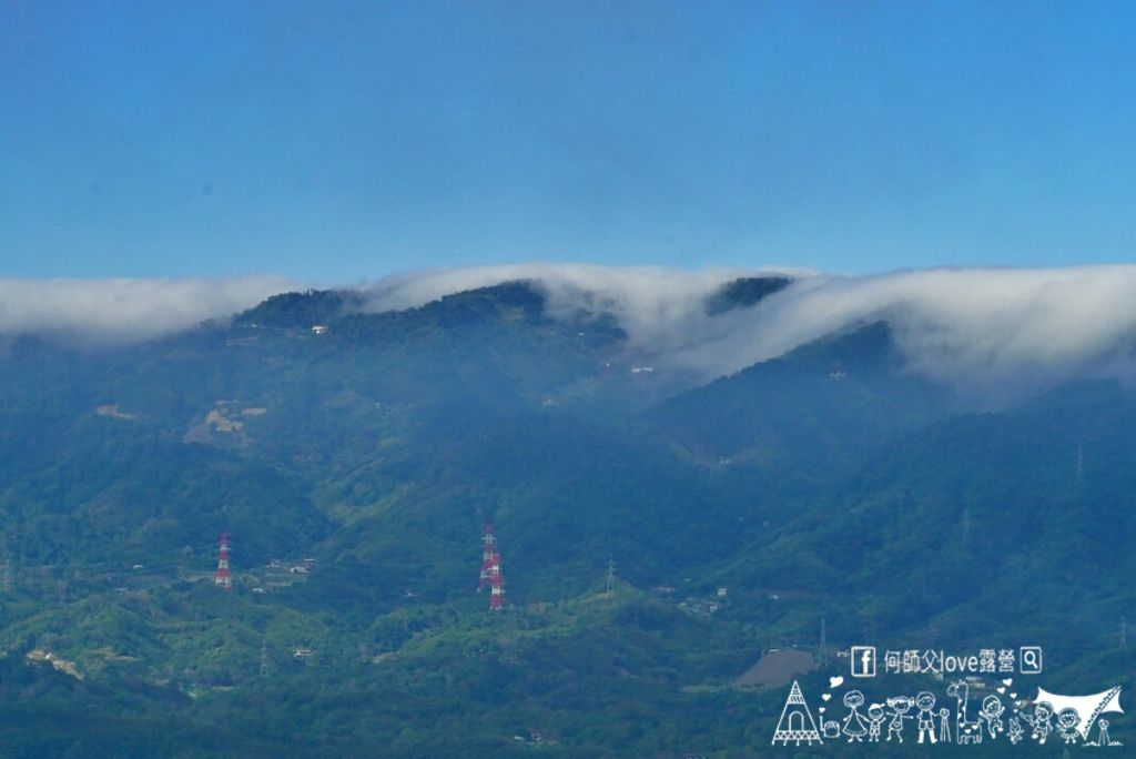 吾山居【原:瑪菈棒景觀露營區】 真的嚇到了 ! 白色海嘯鋪天