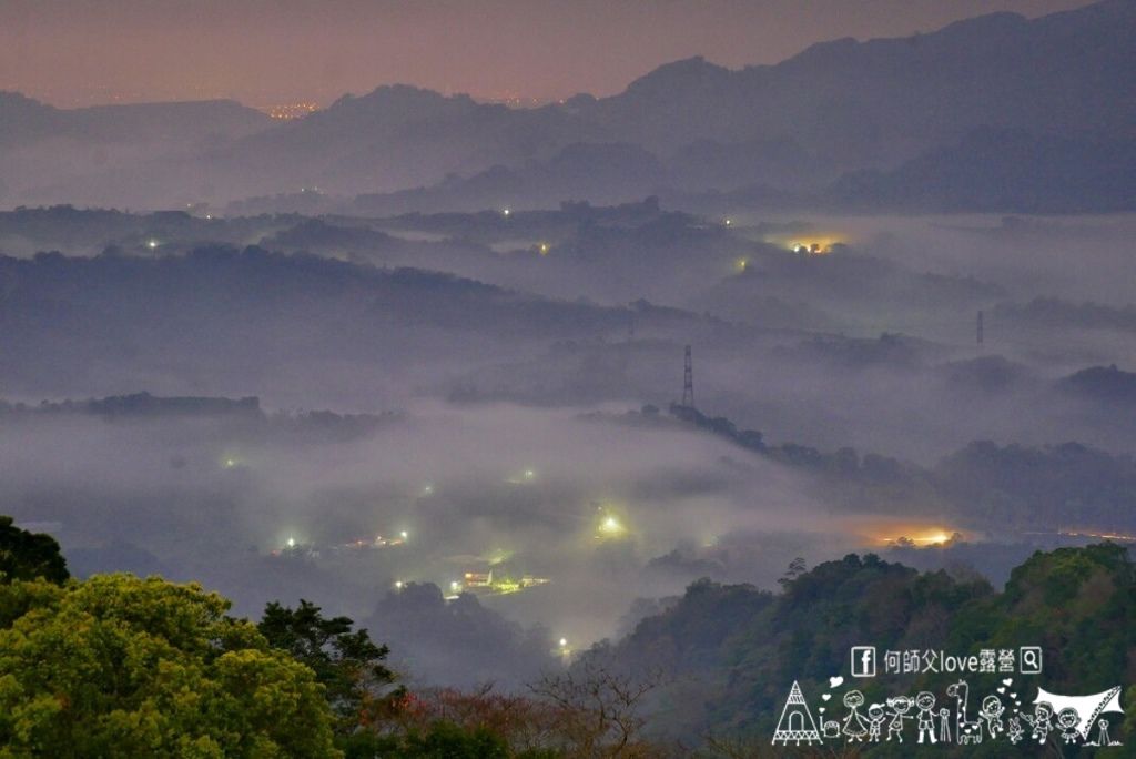 吾山居【原:瑪菈棒景觀露營區】 真的嚇到了 ! 白色海嘯鋪天