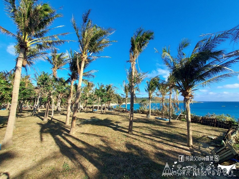 【白砂海景露營區】真的超便宜 !最美的藍色海平線出現南台灣 