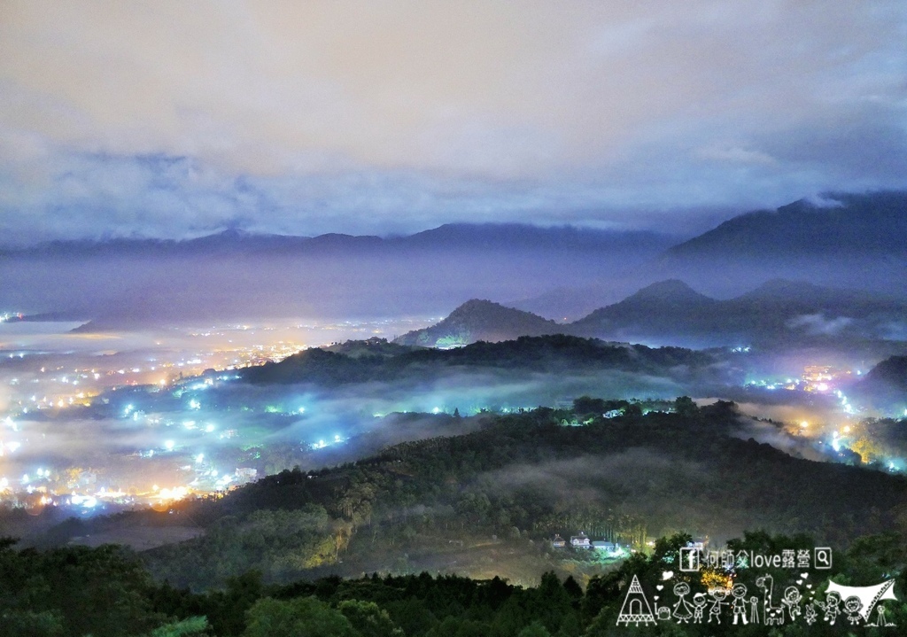 【金龍山車泊野營地】發現冰涼天堂!我迷失在雲霧人間之中 何師