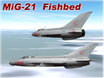 MiG-21F 魚床式戰鬥機 Fishbed MiG-21F 魚床式戰鬥機 Fishbed