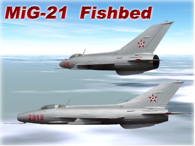 MiG-21F 魚床式戰鬥機 Fishbed