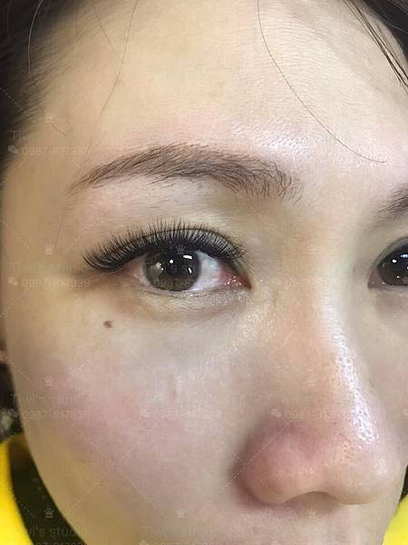 推薦內湖接睫毛台北美睫價格比較Tiwi內湖飄眉柔霧眉