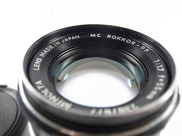 MINOLTA MC Rokkor-PF 55mm F1.7