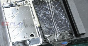 iphone4現場快速維修拆解液晶玻璃破裂速修1 iphone4現場快速維修拆解液晶玻璃破裂速修1