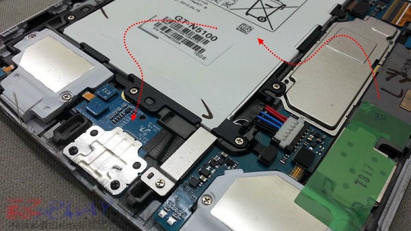 調皮孩子的玩具三星Note 8.0平板N5100藏了三個月不充電不開機5