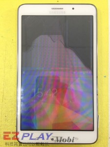 無法顯示的Samsung Galaxy Tab4 液晶面板更換維修記1 無法顯示的Samsung Galaxy Tab4 液晶面板更換維修記1