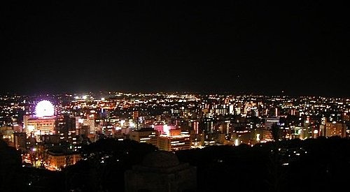 【95】愛媛縣松山市松山城夜景1.jpg