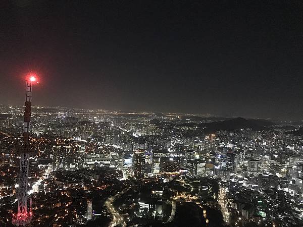 首爾塔夜景