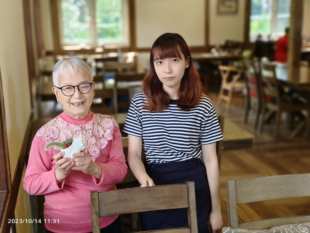 環保阿嬤的長媳60歲(耳順)陽明山.朱里昂法式廚房***十月