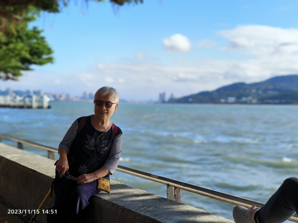 環保阿嬤孝順的長子長媳在我來/淡水一日輕旅行(四)--長多田