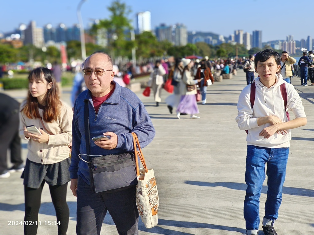 環保阿嬤全家初二走春***午後闔家淡水半日遊20240211