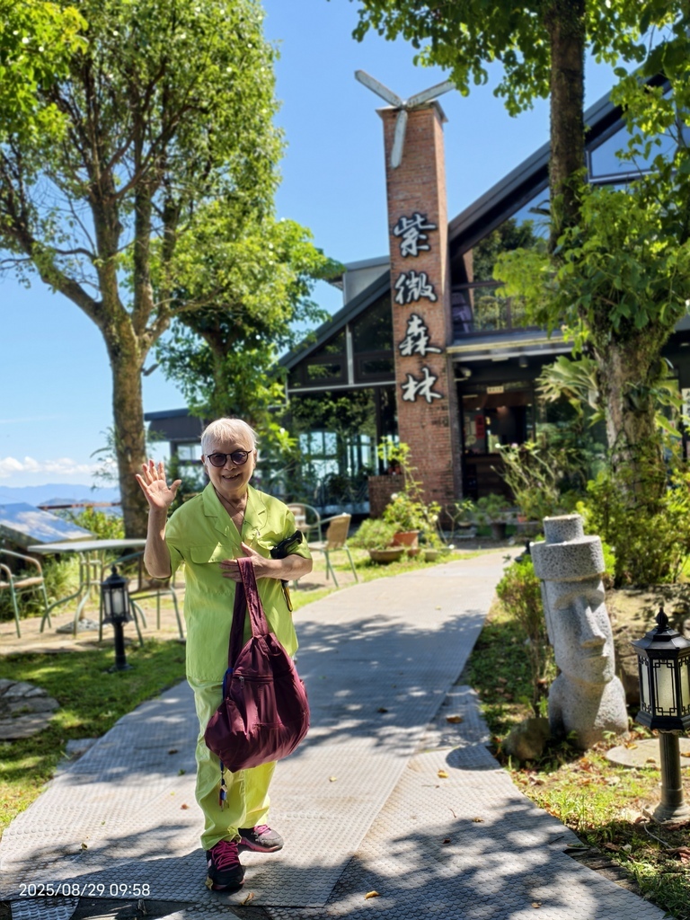 環保阿嬤金鳳姨長子長媳三峽.紫薇山林景觀餐廳悠遊趣20250