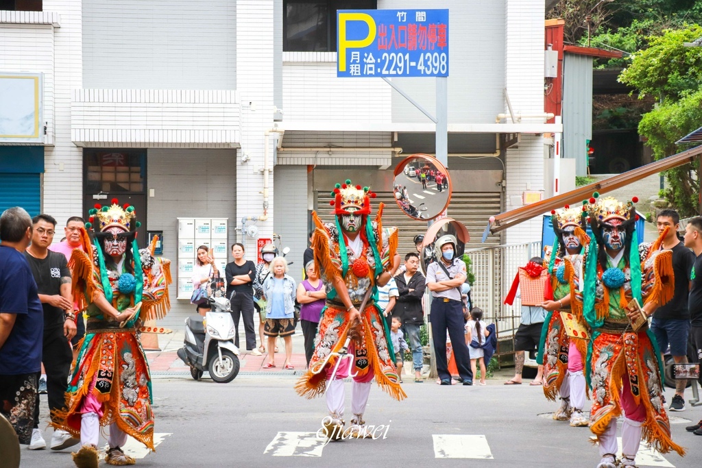甲辰年觀音山李家中壇元帥進香回駕繞行五股，過境五股武盛宮、五