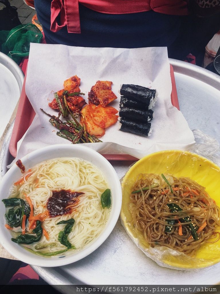 釜山阿里郎街아리랑거리충무김밥忠武飯捲