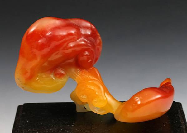 結晶芙蓉靈芝擺件-2