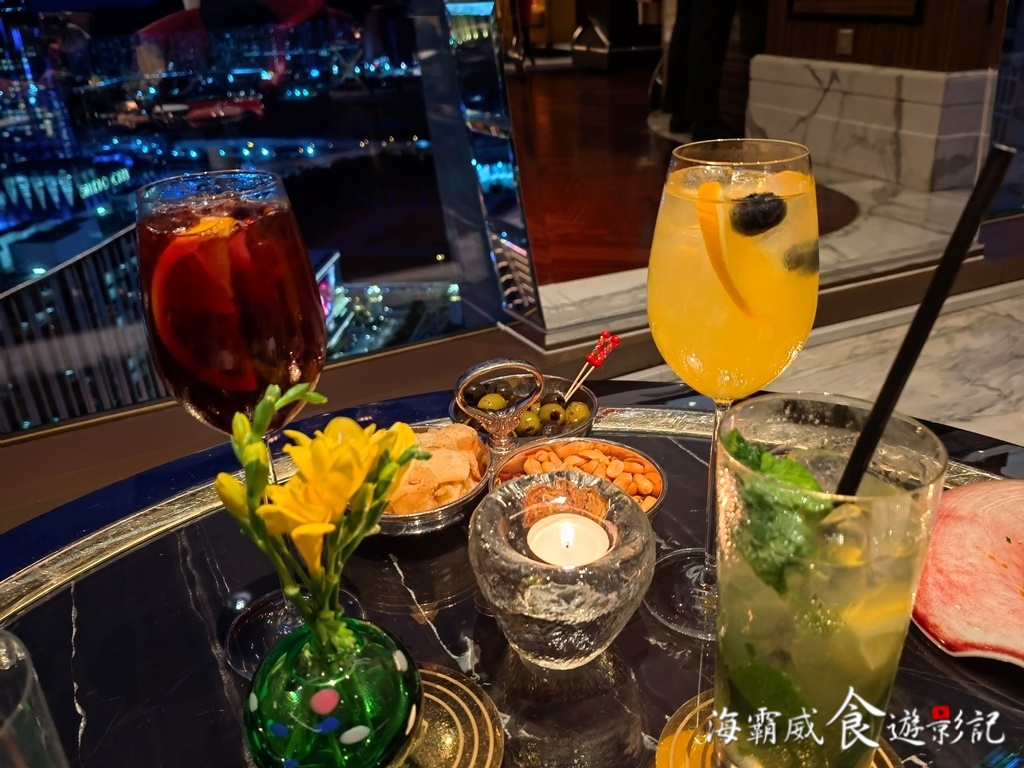 澳門●麗思卡爾頓酒店【麗思酒廊 歡樂時光 】銀河渡假村高空酒