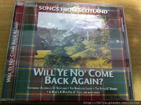 Songs from Scotland