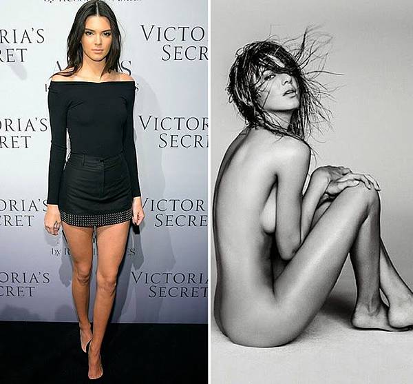 kendall-nude-black-dress-091114