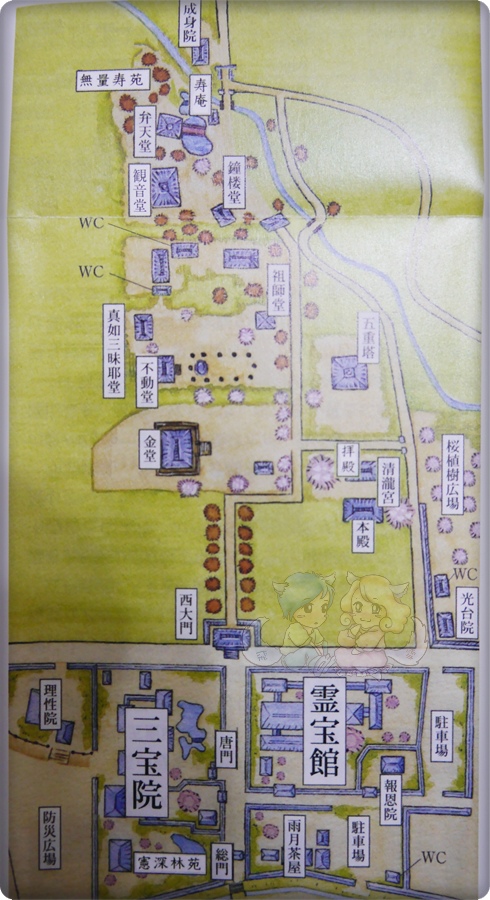 醍醐寺.地圖 醍醐寺.地圖