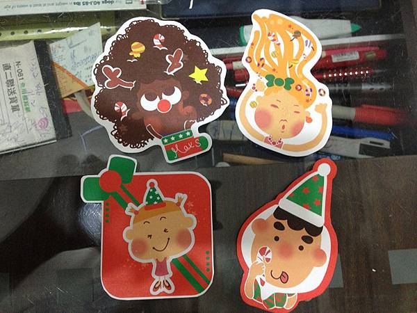 3.這是我設計的小屁孩造型卡片！