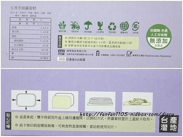 【台南美食】台南伴手禮 德祿蘿蔔糕  古早味 純手工製作 真材實料 (1).jpg