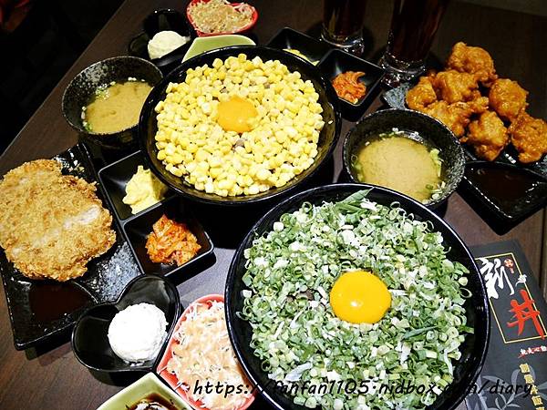 【南港美食】新丼 21種創意丼飯 #高CP值 白飯、湯品、小菜無限量供應 #捷運美食 #平價美食 (14).JPG