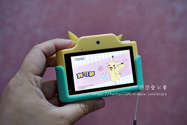 【YOMIX 優迷】Pokémon Wi-Fi兒童數位相機KC-1  皮卡丘造型超吸睛 #前後雙鏡頭 #11款寶可夢造型相框 (12).JPG