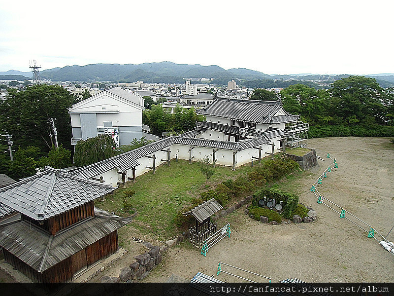 白石城俯瞰市景