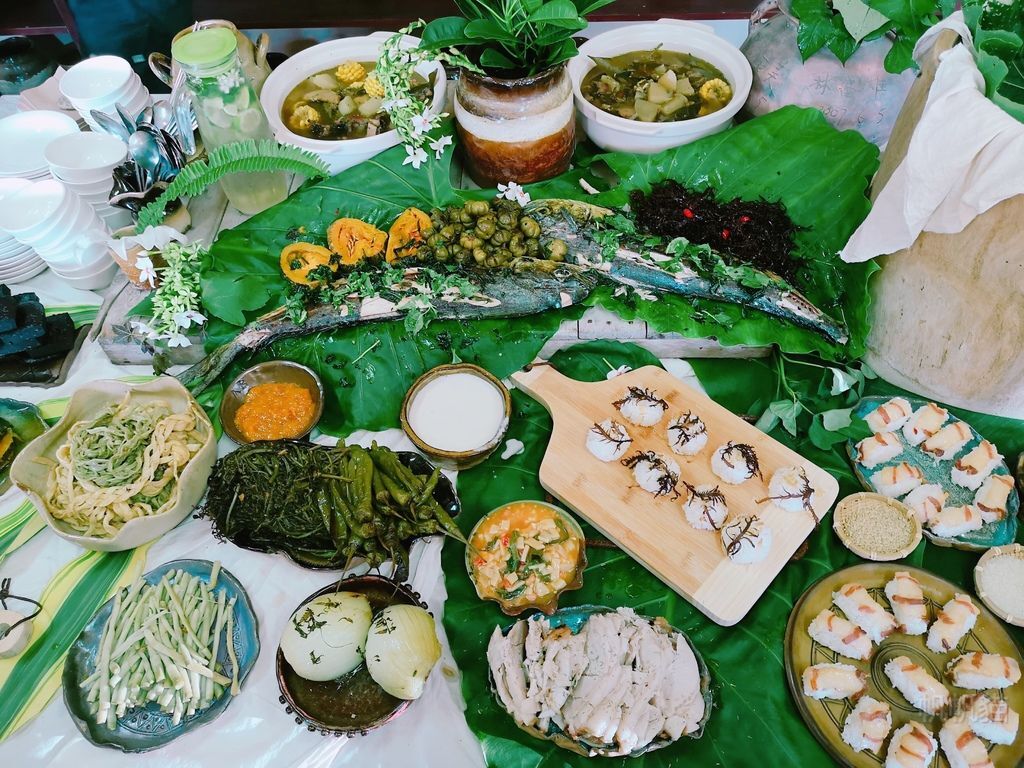 台東部落食尚,長光部落,阿美族風味餐,酒釀DIY,金剛馬拉松,IG風格擺盤,原住民料理,台東,原住民風味