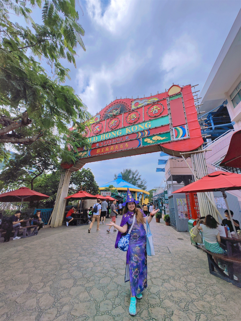 【香港景點】香港海洋公園 高空360度俯瞰樂園全貌 必玩的1