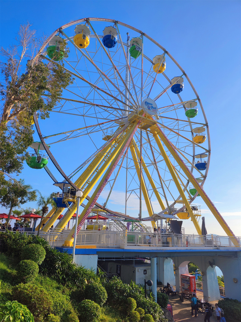 【香港景點】香港海洋公園 高空360度俯瞰樂園全貌 必玩的1