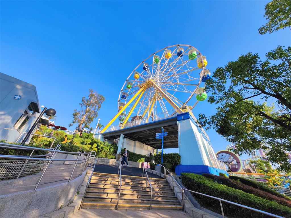 【香港景點】香港海洋公園 高空360度俯瞰樂園全貌 必玩的1