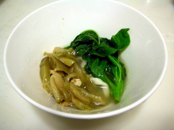 榨菜炒肉絲之6 榨菜肉絲麵.JPG