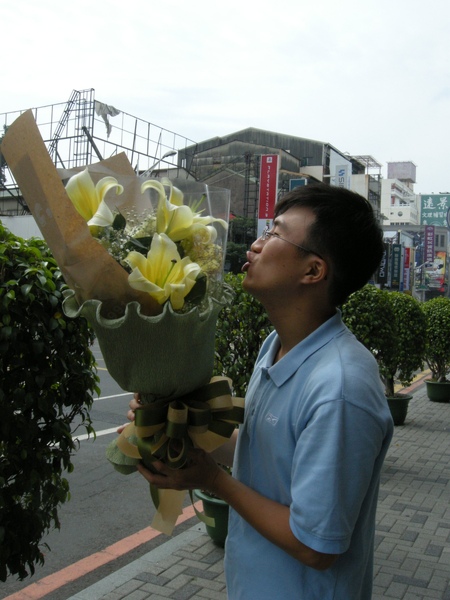 麗卿送的花