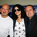 Ben Kingsley, Laura Pausini &amp; Pascal Vicedomini 