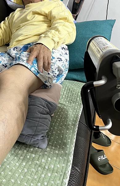 遠紅外線療法助謝爸爸快速康復，重拾生活品質