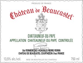 beaucastel label