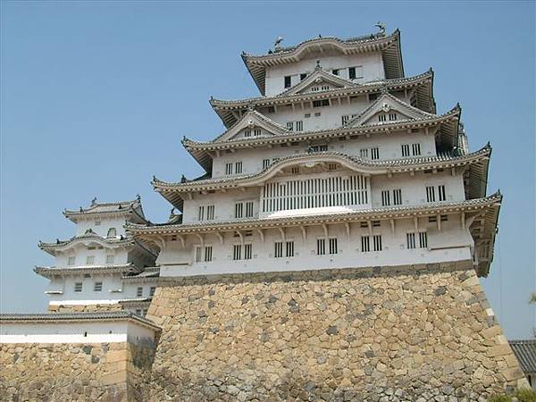準備上天守