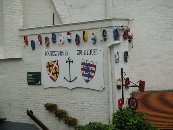 可愛的木鞋裝飾