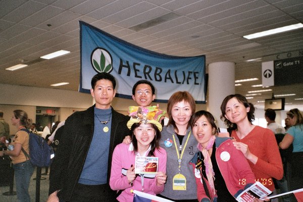 達美航空歡迎Herbalife