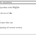 LaTexX package: algorithm2e