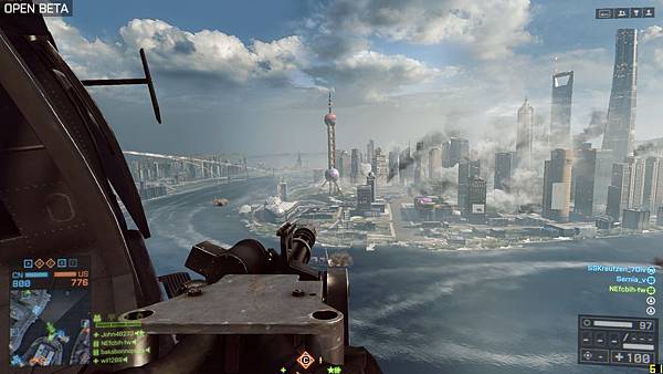 BF4 Beta 特效中 上海之圍 貼圖