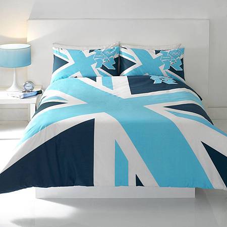 UnionJackBlueBedLinenOlympics UnionJackBlueBedLinenOlympics