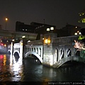 bridge in Osaka night