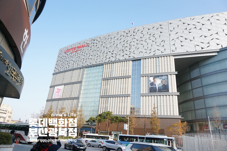 韓國 釜山南浦洞 樂天百貨光復店 室內音樂噴泉 空中花園 安娜の放生手記 痞客邦