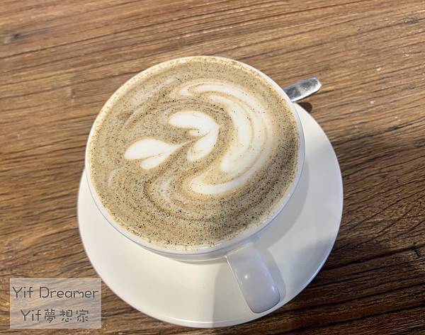 Second 再一口 咖啡廳 黑芝麻拿鐵 Second 再一口 咖啡廳 黑芝麻拿鐵